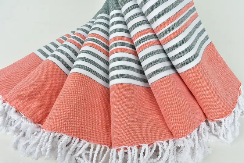 Gift For Him, 68x40 Cotton Striped Towel, Monogrammed Beach Towel, Luxury Beach Towel, Custom Towel Beach, Thin towel, Unique Gift, Yoga Towel - 4
