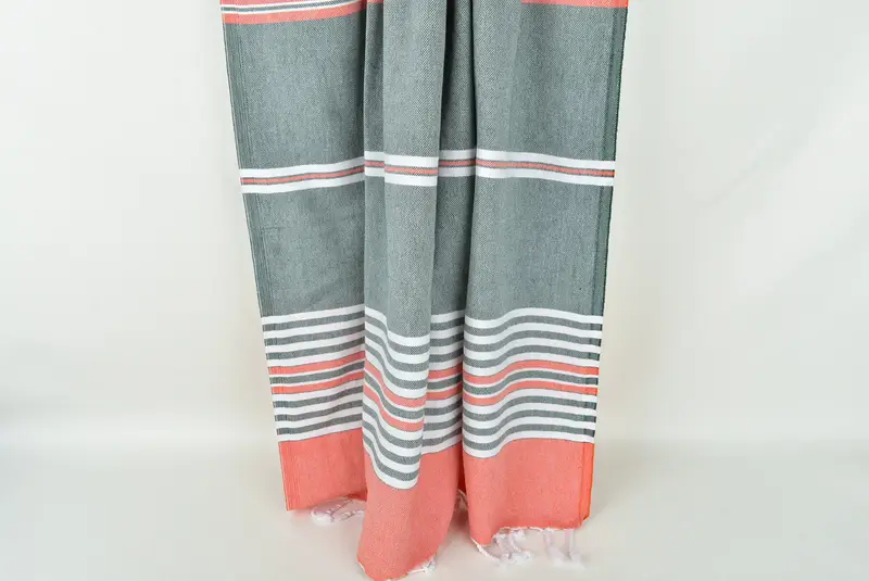 Gift For Him, 68x40 Cotton Striped Towel, Monogrammed Beach Towel, Luxury Beach Towel, Custom Towel Beach, Thin towel, Unique Gift, Yoga Towel - 8