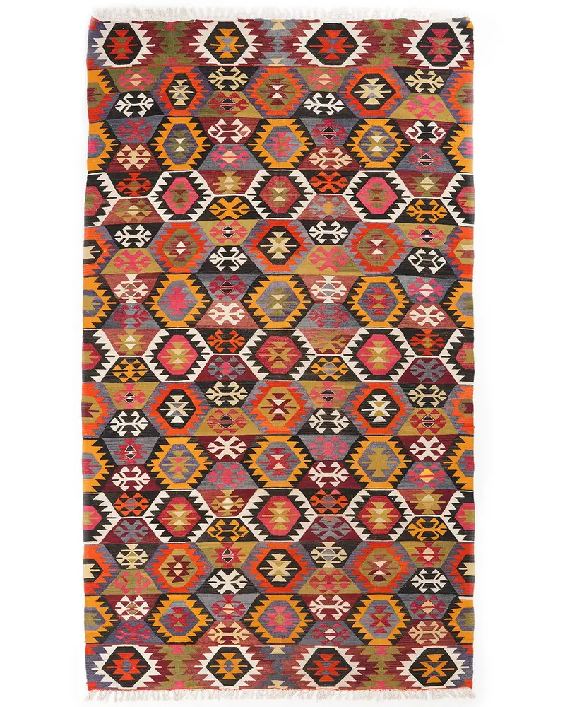 Kırmızı Halı, 5,9x10,3 ft Düz Renk Elegance