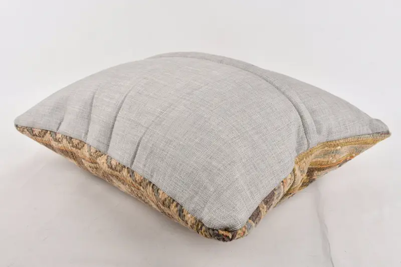 Neutral Throw Cushion Case, Antique Pillows, Kilim Pillow, Christmas Cushion, Pillow Cover, Pillow for Sofa, 20x28 Brown Pillow Case - 7