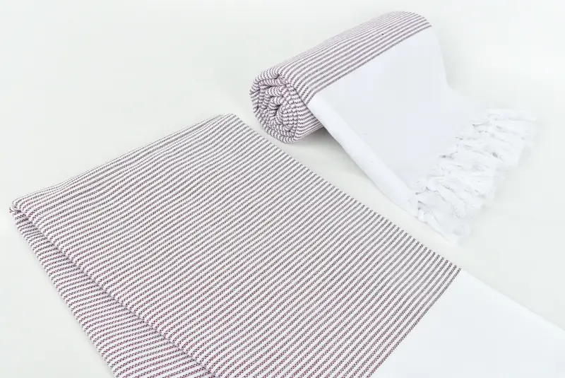 Gift Boxes Towel, Home Decor Gifts, Spa Towel, Turkish hand towel, 70x40 Cotton Striped Towel, Cancun Bachelorette Party Gift Ideas, Bachelor Gifts - 7