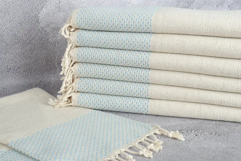 Best Friend Christmas Gift, Bathroom Towels, Personalized Dish Towel, 40x20 Cotton Polka Dot Towel, Personalized Gifts, Organic Towel, Summer Gift - 2