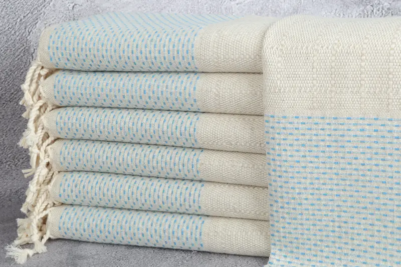 Best Friend Christmas Gift, Bathroom Towels, Personalized Dish Towel, 40x20 Cotton Polka Dot Towel, Personalized Gifts, Organic Towel, Summer Gift - 1