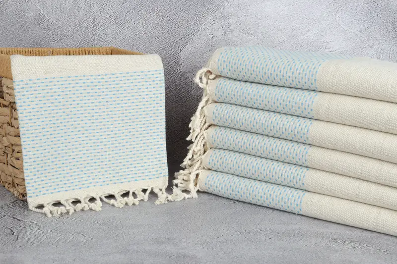 Best Friend Christmas Gift, Bathroom Towels, Personalized Dish Towel, 40x20 Cotton Polka Dot Towel, Personalized Gifts, Organic Towel, Summer Gift - 3