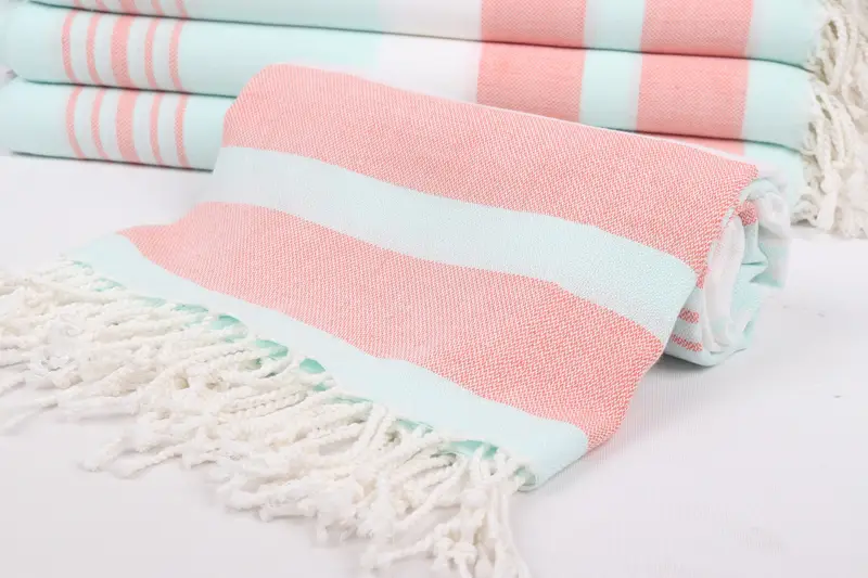 Valentines Day Gift For Him, Gift For Him, Bachelor Bachelorette Party Favors, 70x40 Cotton Striped Towel, Holiday Towel, Sand-resistant towel - 4