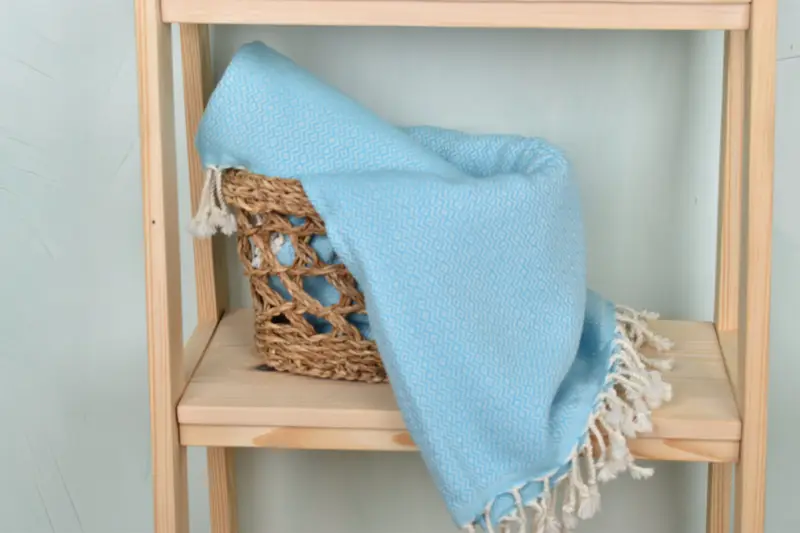 Wedding Shower Gift, 70x40 Cotton Diamond Towel, Handwoven Turkish Towel, Beach Towel Bulk, Bridesmaid Gift, Turkish Towel Beach, Pool Towels - 4