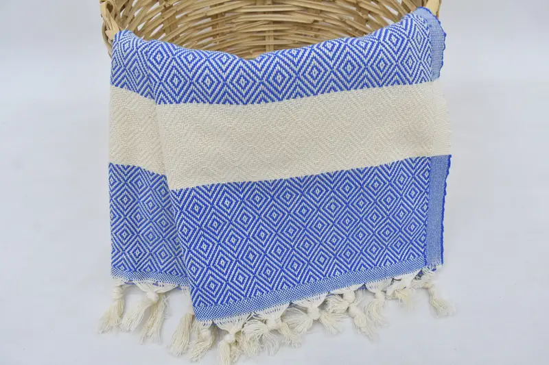 Monogramlı Türk havlu, mutfak havlu, özel el havlu, 36x20 pamuklu elmas havlu, hediye havlu, dekoratif havlu, kişiselleştirilmiş el havlu - 8