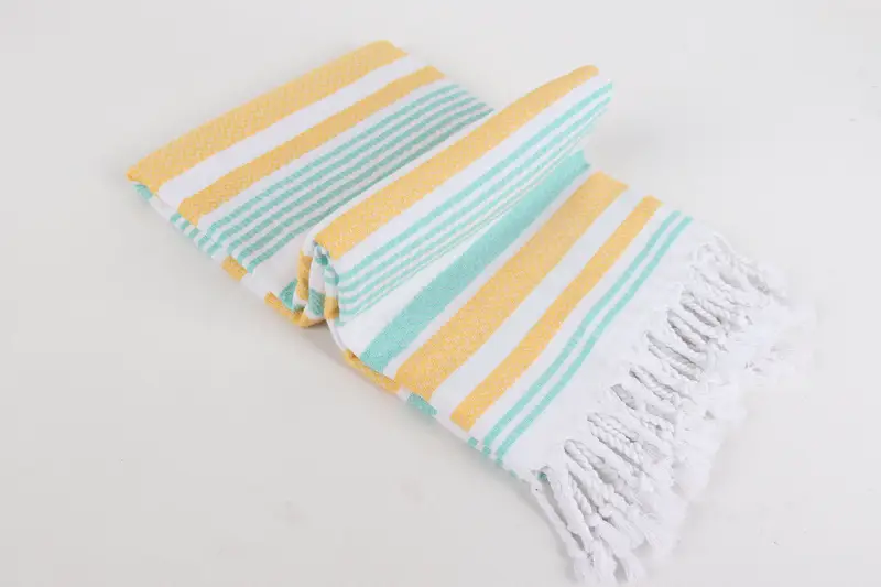 Gift For Him, Bridesmaid Proposal Gift, Beach Towel Bulk, Handwoven Turkish bath towel, 70x36 Cotton Striped Towel, Quick-dry towel, Scarf Towel - 6