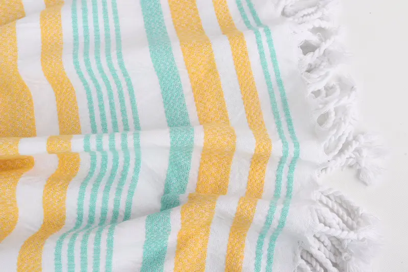 Gift For Him, Bridesmaid Proposal Gift, Beach Towel Bulk, Handwoven Turkish bath towel, 70x36 Cotton Striped Towel, Quick-dry towel, Scarf Towel - 8