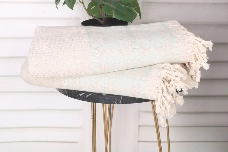 70x36 Linen Kilim Design Towel, Lightweight Turkish towel, Cute Beach Towel, Monogram Turkish Towel, House Warming Gift, Custom Beach Towel - 3