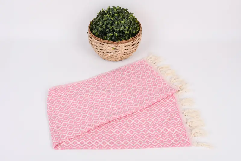 Türk havlu monogramı, mutfak havlu, anne için hediye, ilk evlilik yıldönümü hediyesi, düğün iyiliği, 36x18 pamuklu elmas havlu, nedime hediyeleri - 4