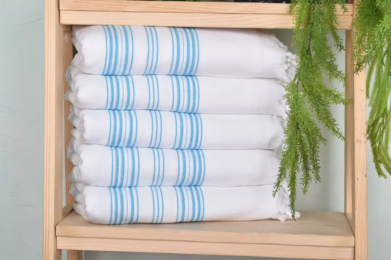 Best Friend Christmas Gift, 70x40 Cotton Striped Terry Towel, Spa Gift Towel, Hammam towel, Bachelor Bachelorette Party Favors, Quick-dry peshtemal - 1