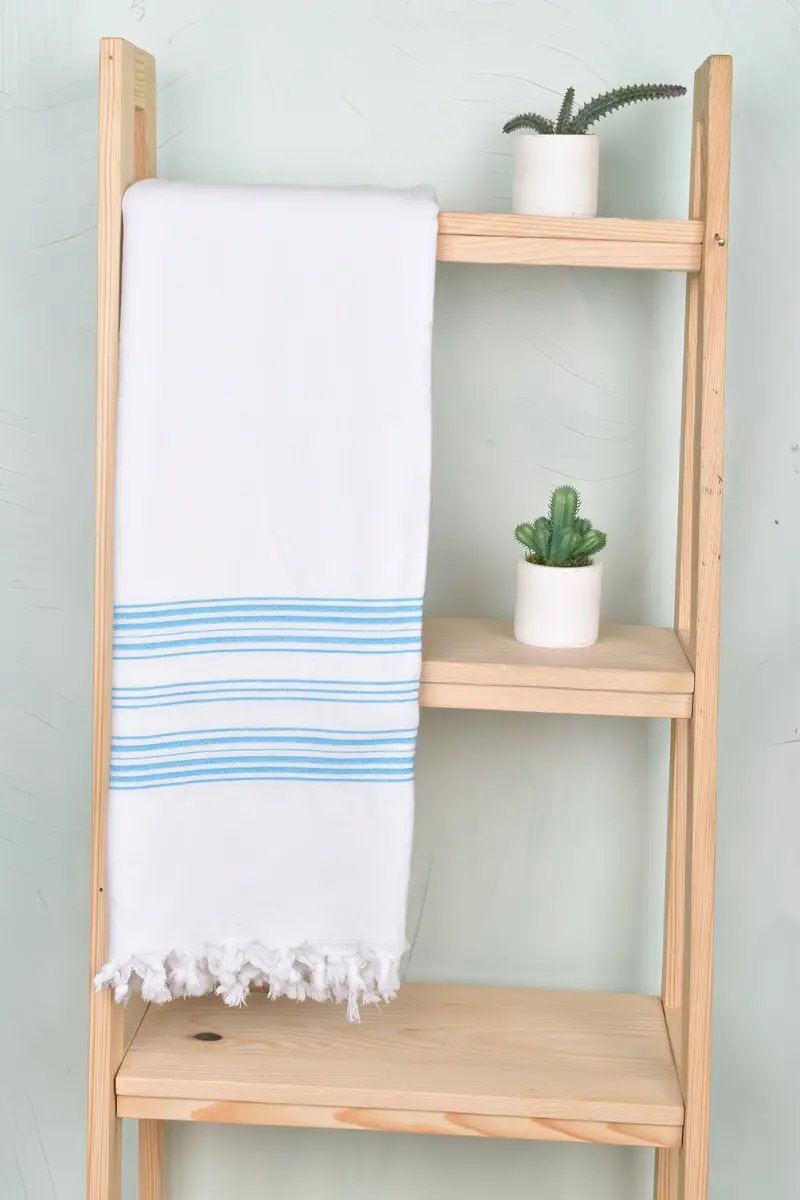 Best Friend Christmas Gift, 70x40 Cotton Striped Terry Towel, Spa Gift Towel, Hammam towel, Bachelor Bachelorette Party Favors, Quick-dry peshtemal - 8