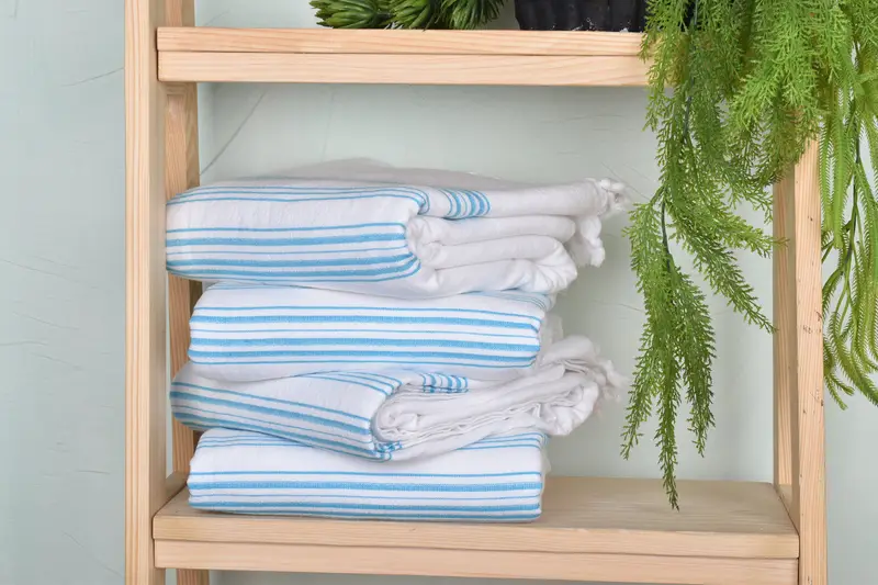 Best Friend Christmas Gift, 70x40 Cotton Striped Terry Towel, Spa Gift Towel, Hammam towel, Bachelor Bachelorette Party Favors, Quick-dry peshtemal - 7
