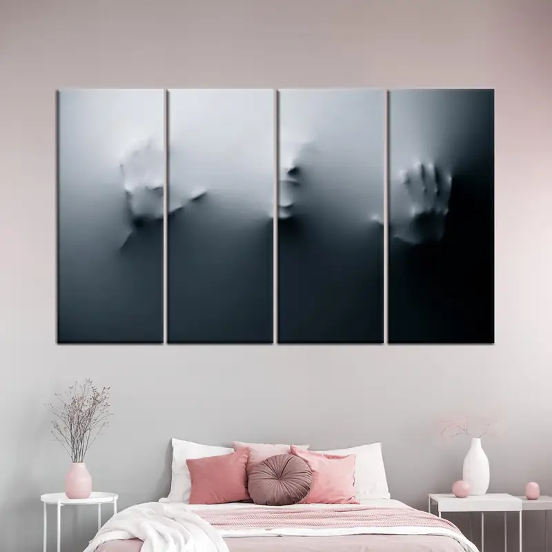 Abstract Wall Art, Gray Canvas Art Decor, Office Decor Wall Art, Living Room Art, Trendy Canvas Art, Modern Canvas Wall Art, Canvas Art - 1