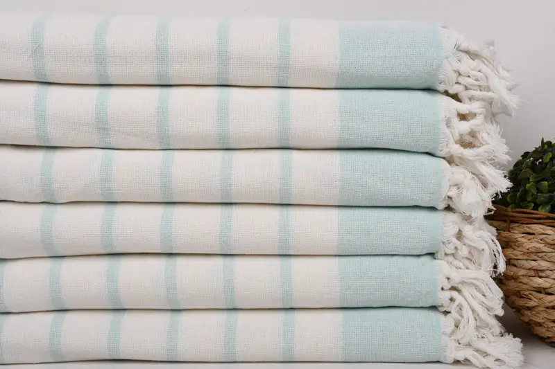Cute Beach Towel, Custom Wedding Gifts, Towel With Name, Gift For Mom, Best Beach Towel, Embroidery Towel, 68x39 Cotton Striped Towel, Turkish towel - 2