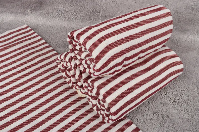 Scarf Towel, 70x40 Cotton Striped Towel, Personalize Gift, Best Friend Gift, Turkish hand towel, Custom Wedding Gifts, Oversized Beach Towel - 7