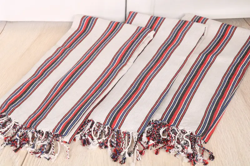 70x38 Cotton Striped Towel, Wedding Gift Ideas, Embroidered Beach Towel, Large Turkish Towel, Bachelorette Party Gifts Bridesmaids, Custom Gift - 6