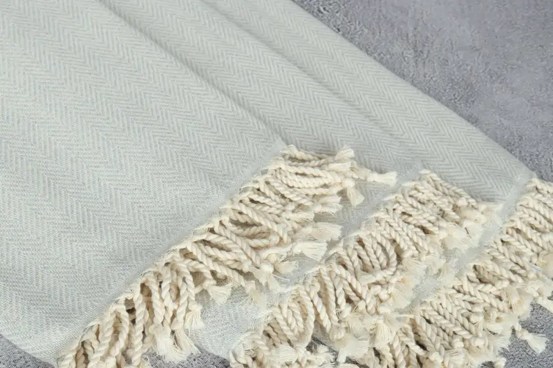 Bridal Shower Favor, Personalized Gift, Bulk Order Towel, 70x40 Cotton Herringbone Towel, Bachelorette Party Gifts Bridesmaids, Travel towel - 5