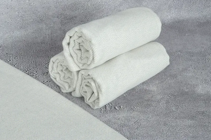 Bridal Shower Favor, Personalized Gift, Bulk Order Towel, 70x40 Cotton Herringbone Towel, Bachelorette Party Gifts Bridesmaids, Travel towel - 8