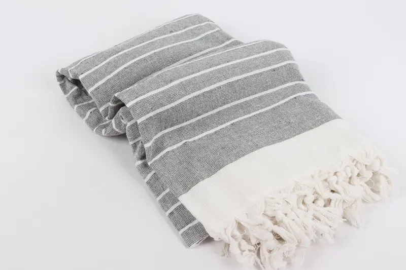 68x40 Cotton Striped Terry Towel, Valentines Gift, Pool Towels, Girls Weekend Favors, Bridesmaid Gift Towel, Embroidered Towel, Personalized Towel - 6