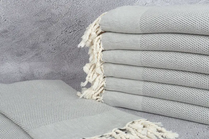 Wedding Towel, Best Friend Christmas Gift, Bridesmaid Gift Towel, Gifts For Him, Sand-free towel, Scarf Towel, 70x40 Cotton Geometric Towel - 2