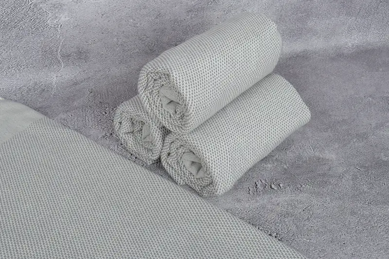 Wedding Towel, Best Friend Christmas Gift, Bridesmaid Gift Towel, Gifts For Him, Sand-free towel, Scarf Towel, 70x40 Cotton Geometric Towel - 8