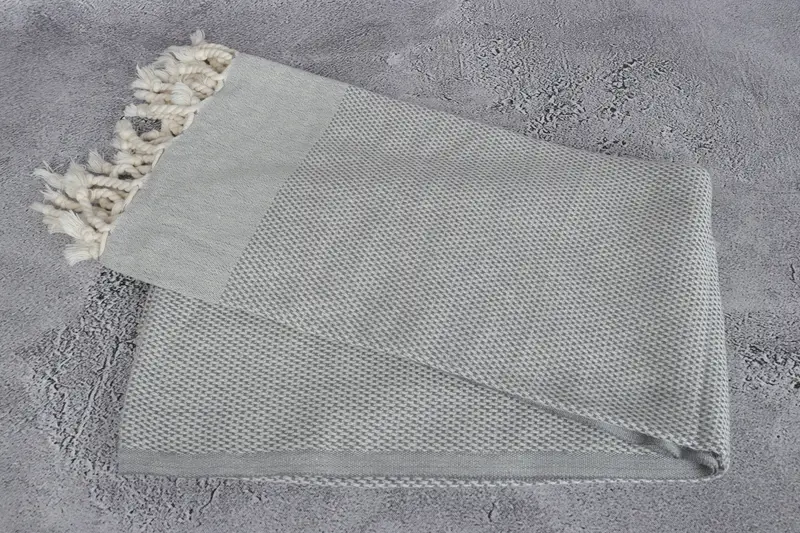 Wedding Towel, Best Friend Christmas Gift, Bridesmaid Gift Towel, Gifts For Him, Sand-free towel, Scarf Towel, 70x40 Cotton Geometric Towel - 6