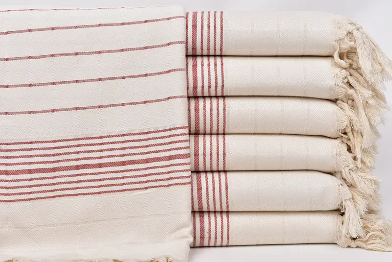 Turkish towel, Bridesmaid Gifts, Bachelorette Party Decorations, 70x40 Cotton Striped Towel, Personalized Bridesmaid Beach Towel, Customized Towels - 1