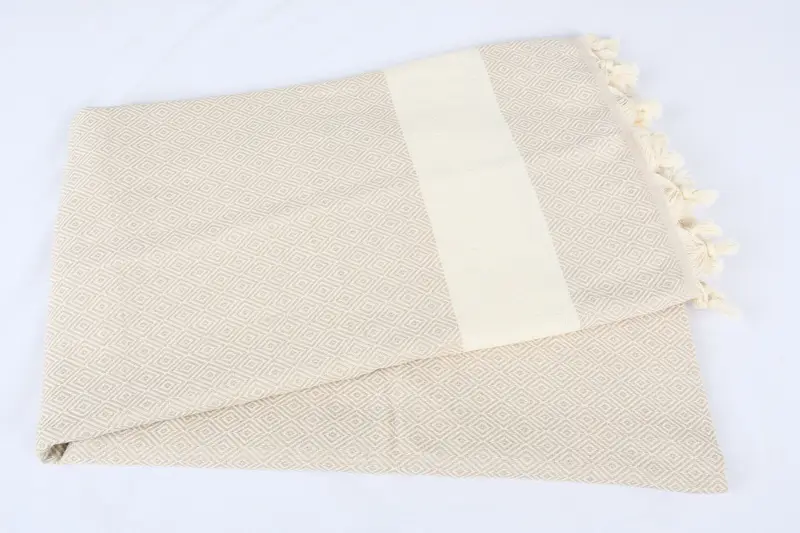 Woven Throw Blanket, 96x80 Cotton Diamond Towel, Thanksgiving Tablecloth, Bachelorette Gifts, Housewarming Gift, Best Wedding Gift, Halloween Gifts - 4