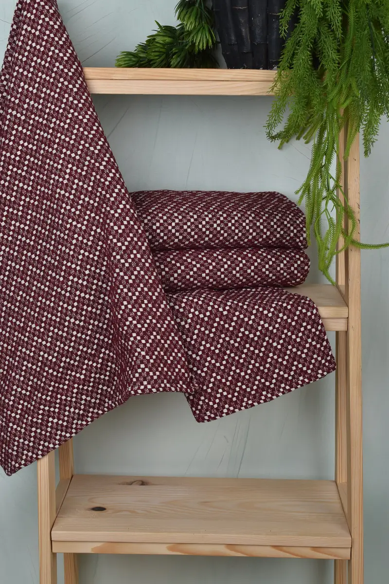 Düğün iyilikleri, mutfak havlu, organik çay havlu, 32x20 pamuklu balıksırtı havlu, ev ısınma hediyesi, kişiselleştirilmiş hediye, monogram Türk Banyo Havlusu - 6