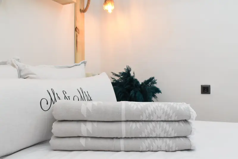84x56 Cotton Kilim Towel, Personalized Gifts, Bachelorette Gifts, Organic Beach Blanket, Monogram Blanket, Personalized Gift For Him, Shower Curtain - 1