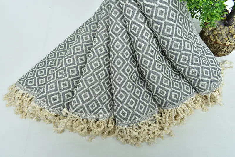 Turkish Towel Monogram, 70x40 Cotton Diamond Towel, Bachelorette Party Favors, Bachelor Bachelorette Party Favors, Turkish hand towel, Grandma Gift - 4