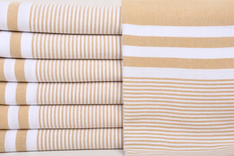 70x40 Cotton Striped Towel, Personalized Bridesmaid Gift, Bachelor Bachelorette Party Favors, Bachelorette Party Decorations, Custom Bath Towel - 1