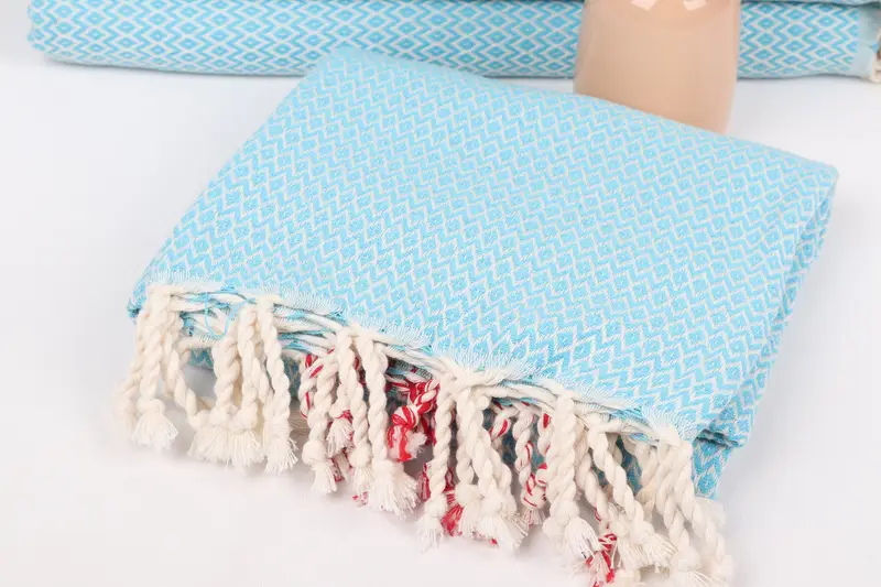 Wedding Gifts Towel, 70x40 Cotton Diamond Towel, Spa Gift Towel, Beach Towel Bulk, Welcome Wedding Gift, Best Friend Wedding Gift, Wedding Favors - 5