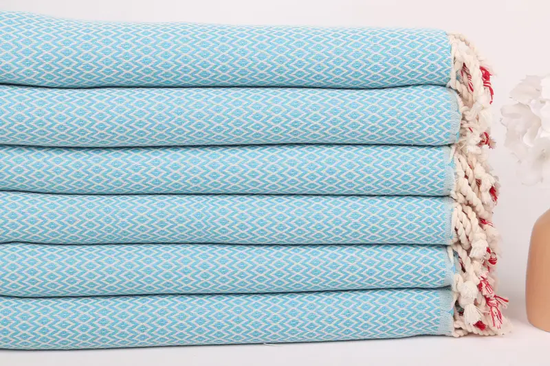 Wedding Gifts Towel, 70x40 Cotton Diamond Towel, Spa Gift Towel, Beach Towel Bulk, Welcome Wedding Gift, Best Friend Wedding Gift, Wedding Favors - 3