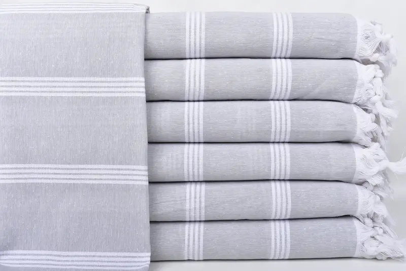 Bachelorette Gifts, Monogram Turkish Towel, Birthday Gift, 70x30 Cotton Striped Towel, Bachelorette Party Gift, Turkish Beach Towel Personalized - 1