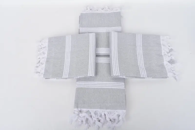 Bachelorette Gifts, Monogram Turkish Towel, Birthday Gift, 70x30 Cotton Striped Towel, Bachelorette Party Gift, Turkish Beach Towel Personalized - 6