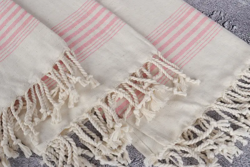 Bridal Shower Favors, Personalized Hand Towel, Personalized Gifts, 36x18 Linen Striped Towel, Turkish Hand Towel, Bathroom Hand Towel, Gym Towel - 5