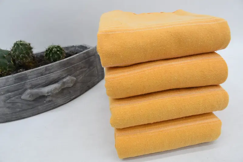 64x28 Cotton Striped Stonewashed Towel, Monogram Beach Towel, Quick-dry peshtemal, Fouta towel, Guest Towel, Yoga Towel, Gift For Coworker - 4
