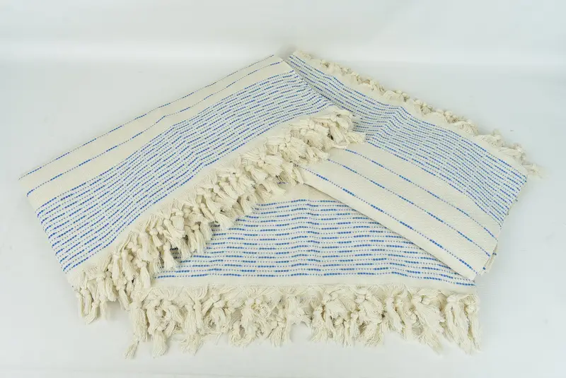 Bachelorette Party Favors, Boho Throw Blankets, 98x92 Cotton Striped Design Towel, Bridesmaid Gift, Thanksgiving Tablecloth, Custom Wedding Gifts - 6
