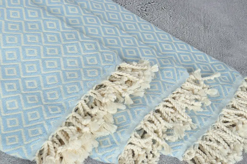 Beach Towel Bulk, 70x40 Cotton Diamond Towel, Custom Beach Towel, Personalized Towel Gift, Bachelorette Party Gift, Unique Gift, Spa Towel - 5