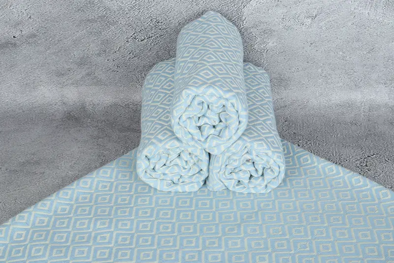 Beach Towel Bulk, 70x40 Cotton Diamond Towel, Custom Beach Towel, Personalized Towel Gift, Bachelorette Party Gift, Unique Gift, Spa Towel - 7