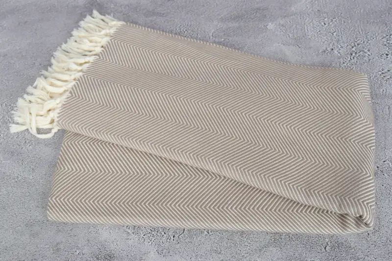 Bridesmaid Towel, Personalized Gifts, Anniversary Gift For Her, Turkish Towel USA, 70x40 Cotton Herringbone Towel, Bulk Order Towel, Bachelor Gifts - 6