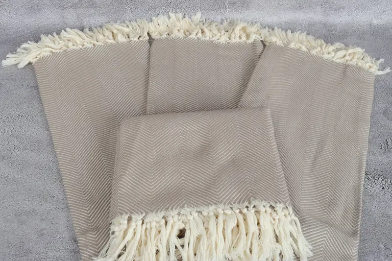 Bridesmaid Towel, Personalized Gifts, Anniversary Gift For Her, Turkish Towel USA, 70x40 Cotton Herringbone Towel, Bulk Order Towel, Bachelor Gifts - 4
