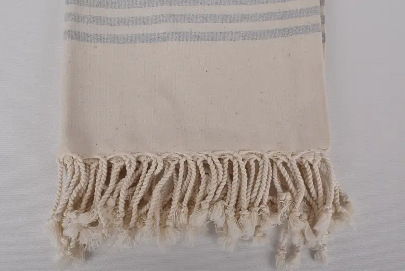 70x40 Cotton Striped Towel, Valentines Day Gift, Bath towel, Guest Towel, Handmade Gift, Bachelorette Party Decorations, Embroidered Beach Towel - 3