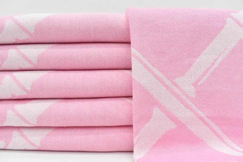 Turkish Towel Set, Personalized Bridesmaid Gift, Wedding Gifts Towel, 70x40 Cotton Bamboo Branch Patterned Towel, Christmas Favors, Bachelor Gifts - 3