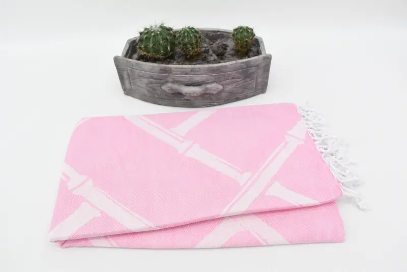 Turkish Towel Set, Personalized Bridesmaid Gift, Wedding Gifts Towel, 70x40 Cotton Bamboo Branch Patterned Towel, Christmas Favors, Bachelor Gifts - 5