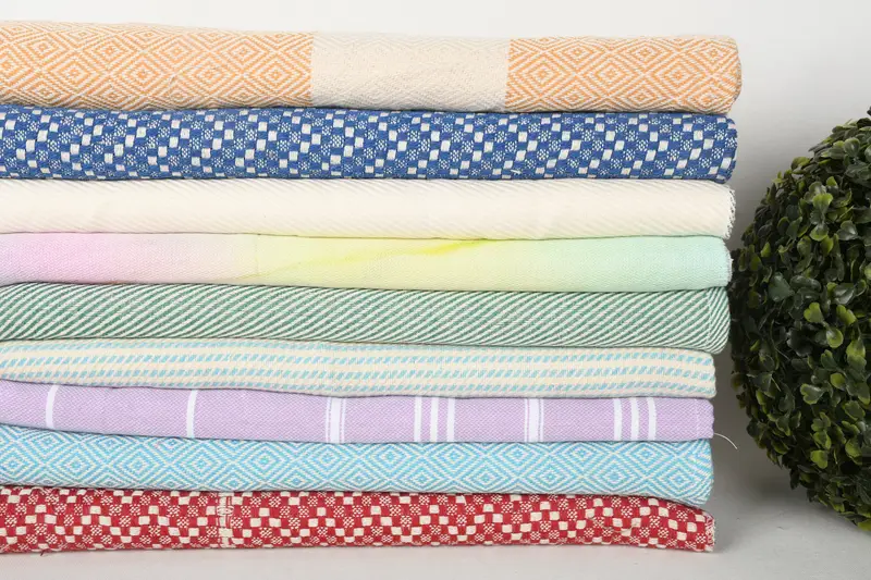 First Wedding Anniversary Gift, Personalized Gift, 36x18 Cotton Set of 10 Towel, Monogram Kitchen Towel, Monogrammed Hand Towel, Bridal Shower Gifts - 3