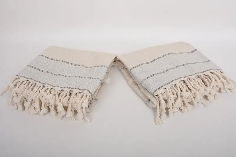 Bath towel, 70x36 Cotton Striped Towel, Personalized Turkish bath towel for home decor, Grandma Gift, Turkish hand towel, Best Beach Towel - 6